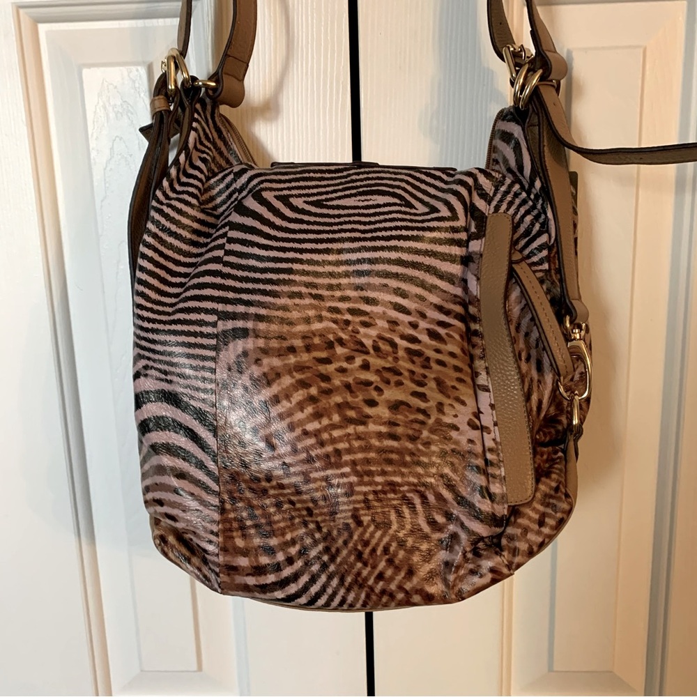 🐅 Vintage Sherif Animal Print Shoulder Bag 🐅 - Picture 2 of 6